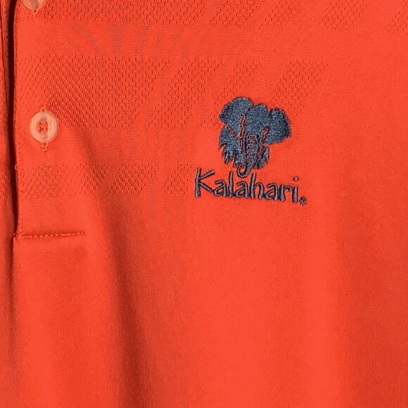 Nike Golf Polo Shirt Men Large Tour Performance Red Short Sleeve Dri Fit - Picture 3 of 12